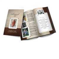 Custom Funeral Programs