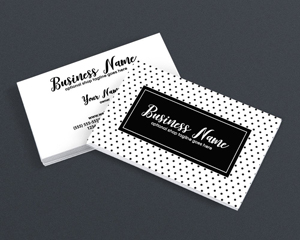 black and white business cards digital quick turn black and white business cards